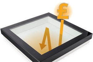 Rooflights saving money