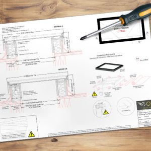 dowload stock rooflight drawings