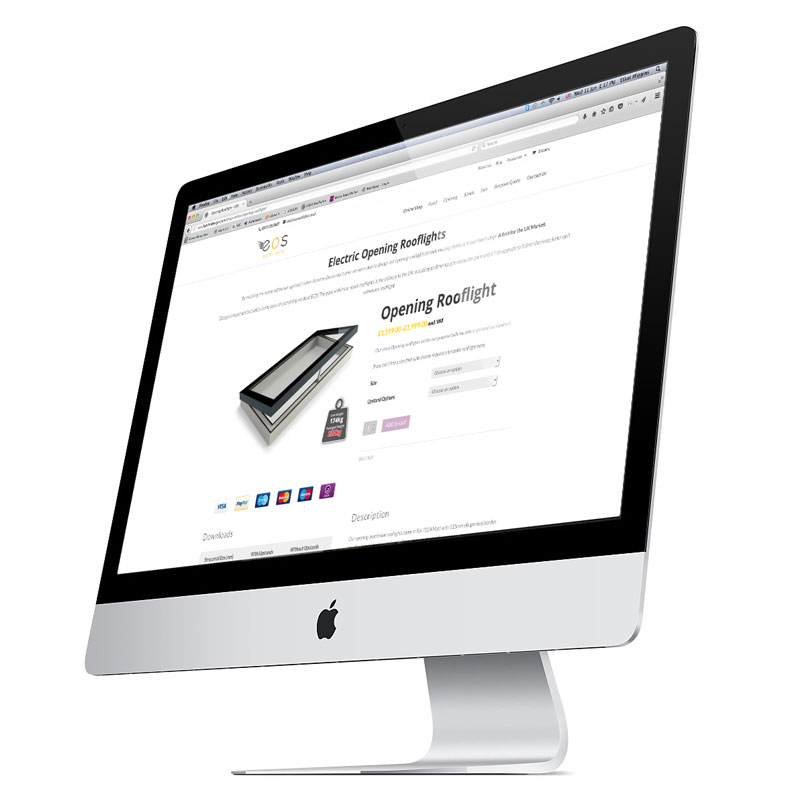 Link to EOS rooflights online shop