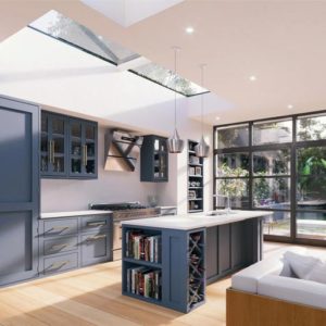 rooflight in kitchen