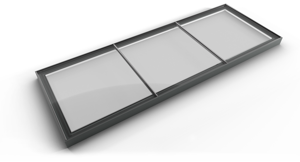 Modular rooflight 1.5m max width