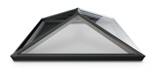lantern skylight for flat roofs