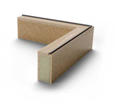 Fully insulated upstand for fixed or opening rooflights