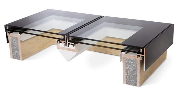 modular rooflight with opener | EOS Rooflights Modular rooflight for opening units with upstand