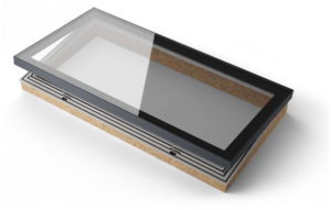 EOS97 electric opening rooflight 2 metres by 1 metres