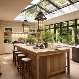 nature indoors kitchen lantern rooflight | EOS Rooflights